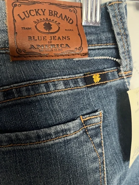 Lucky Brand Women's Medium Blue Flare Jeans - Picture 4 of 7